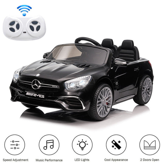 2-Seater Licensed Mercedes-Benz/Bentley Electric Ride-On Car for Kids with Remote Control
