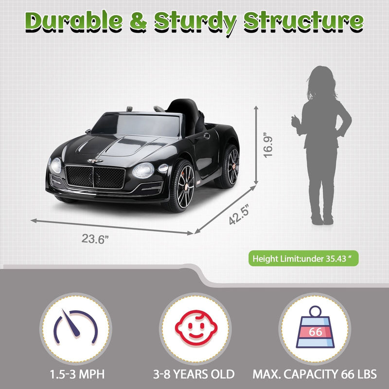 Load image into Gallery viewer, 2-Seater Licensed Mercedes-Benz/Bentley Electric Ride-On Car for Kids with Remote Control
