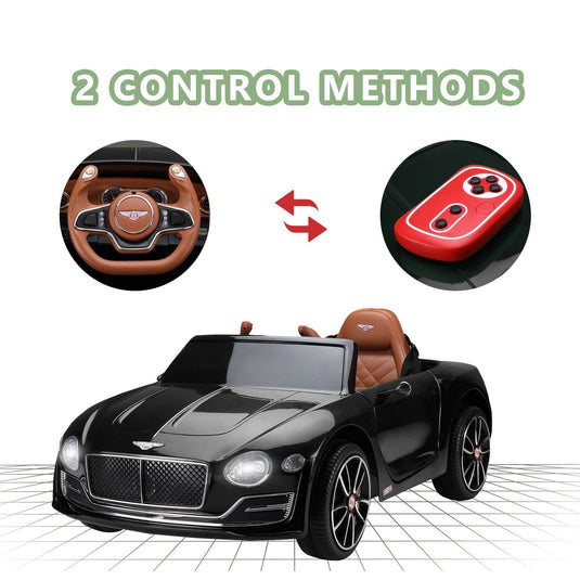 2-Seater Licensed Mercedes-Benz/Bentley Electric Ride-On Car for Kids with Remote Control