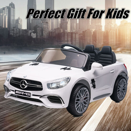 2-Seater Mercedes-Benz Licensed Electric Ride-On Car for Kids with Remote Control - 12V