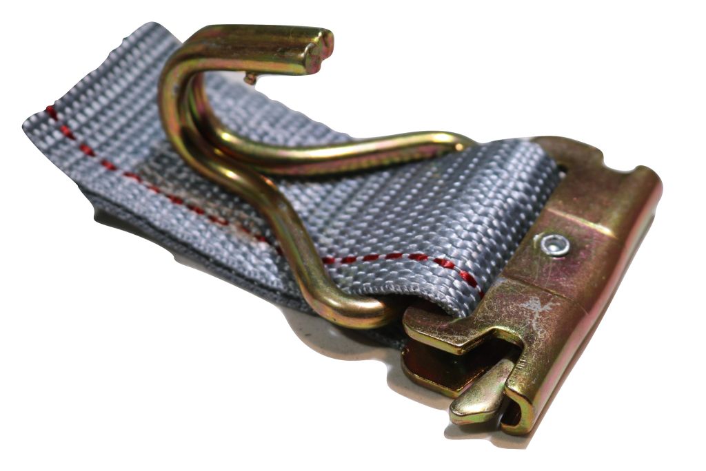 2" x 16 Ft Van Ratchet Strap Logistic E-Track w/ Spring E Fittings & J Hooks | R16EW