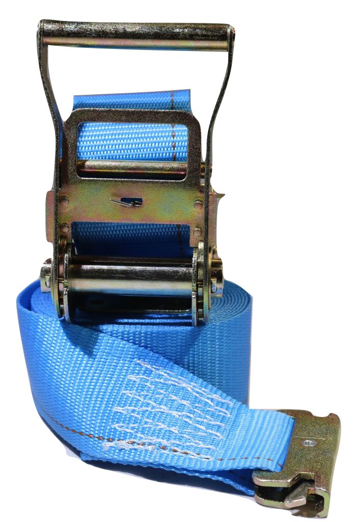 Load image into Gallery viewer, 2 in x 20 Ft Van Ratchet Strap Logistic E-Track w/ Spring E | 4 PACK
