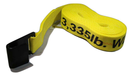 2" X 35 Ft Ratchet Strap w/ Flat Hooks | R35F