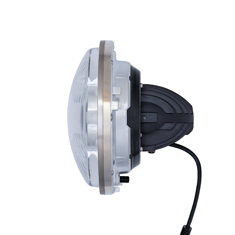 Load image into Gallery viewer, High/Low Beam Chrome 30W LED 575 with Original Glass
