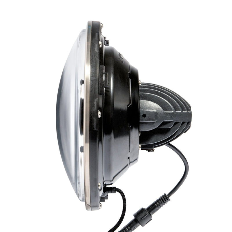 Load image into Gallery viewer, Black LED Seven with HDR Switchback Halo
