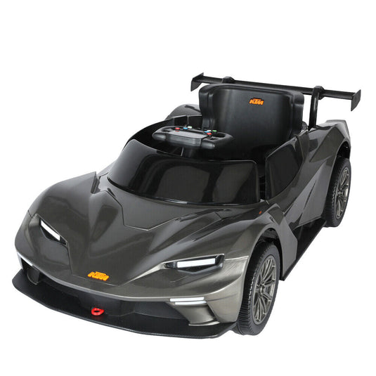 2.4G RC Electric Ride-On Car with MP3 Player and LED Lights - 3 Speeds for Kids