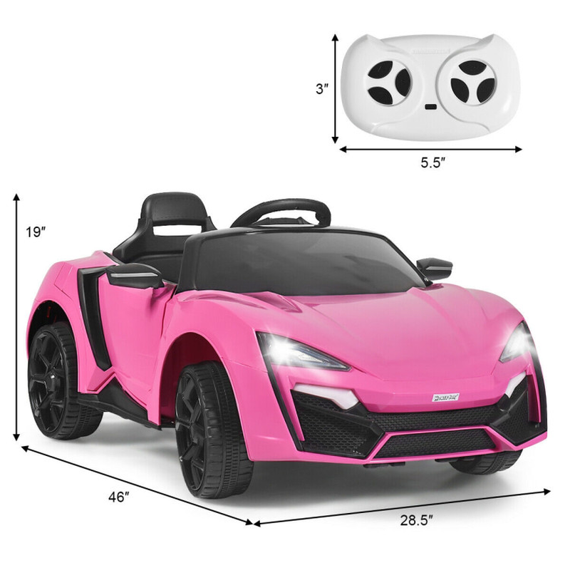 Load image into Gallery viewer, 2.4G RC Electric Vehicle with Lights - 12V High Performance
