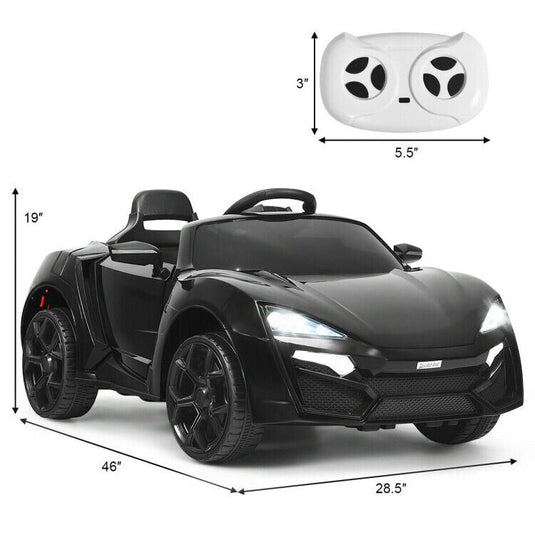 2.4G RC Electric Vehicle with Lights - 12V Power for Endless Fun!