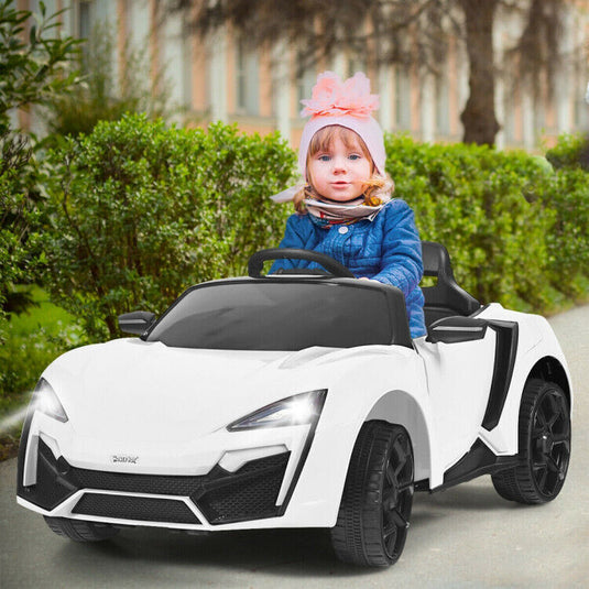2.4G RC Electric Vehicle with Lights - 12V Power for Endless Fun!