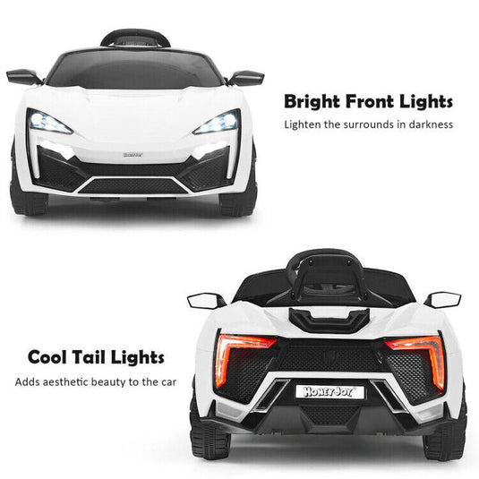 2.4G RC Electric Vehicle with Lights - 12V Power for Endless Fun!