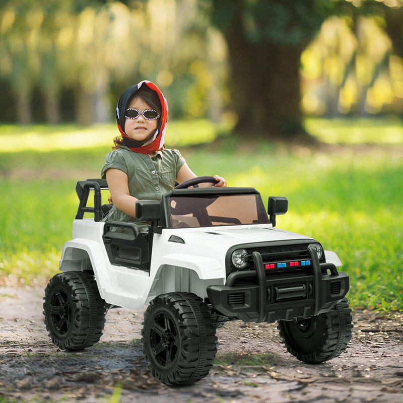 Load image into Gallery viewer, 2.4G Remote Control Electric Dual Drive Kids Ride-On Truck Jeep Toy
