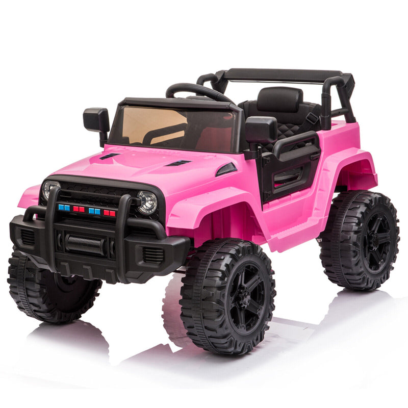 Load image into Gallery viewer, 2.4G Remote Control Electric Dual Drive Kids Ride-On Truck Jeep Toy
