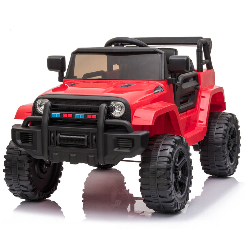 Load image into Gallery viewer, 2.4G Remote Control Electric Dual Drive Kids Ride-On Truck Jeep Toy
