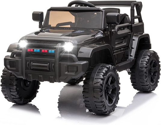 2.4G Remote Control Electric Ride-On Truck for Kids with 12V Battery