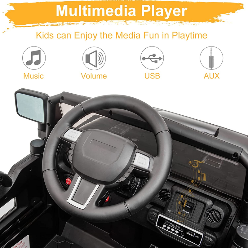 Load image into Gallery viewer, 2.4G Remote Control Electric Ride-On Truck for Kids with 12V Battery
