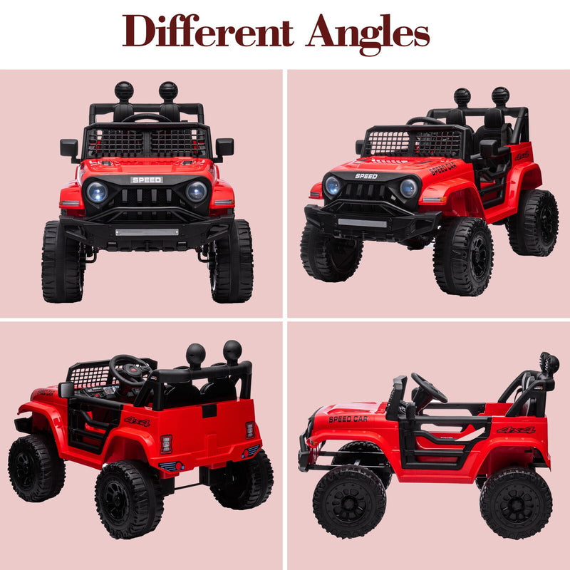 Load image into Gallery viewer, 2.4G Remote Control Electric Ride-On Truck for Kids with Parental Control - 12V7A
