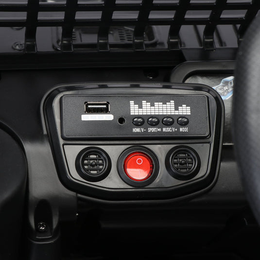 2.4G Remote Control Electric Ride-On Truck for Kids with Parental Control - 12V7A