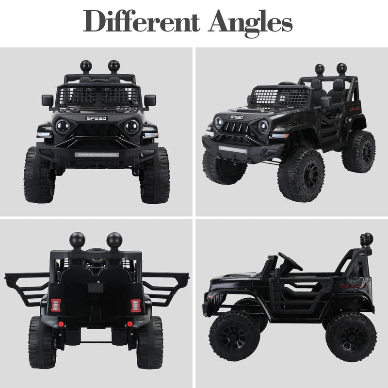 Load image into Gallery viewer, 2.4G Remote Control Electric Ride-On Truck for Kids with Parental Control - 12V7A
