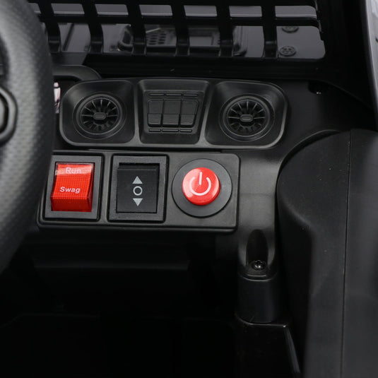 2.4G Remote Control Electric Ride-On Truck for Kids with Parental Control - 12V7A