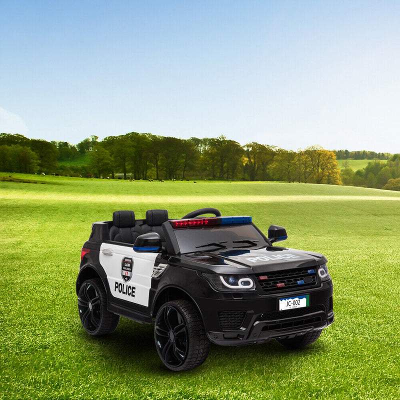 Load image into Gallery viewer, 2.4G Remote Control Kids Police Ride On Car with LED Flashing Lights - S7 Model
