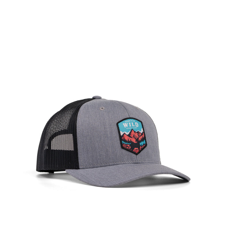 Load image into Gallery viewer, Born To Be Wild Patch Hat
