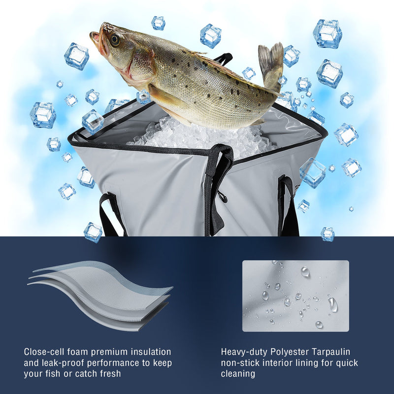 Load image into Gallery viewer, 20''Fish Cooler Bag For Fish Bait

