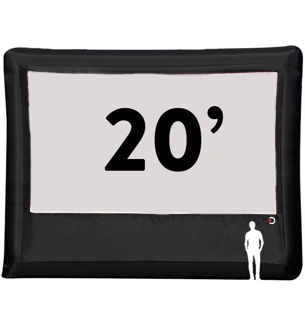 Load image into Gallery viewer, Elite Outdoor Movies Professional 20' Inflatable Screen
