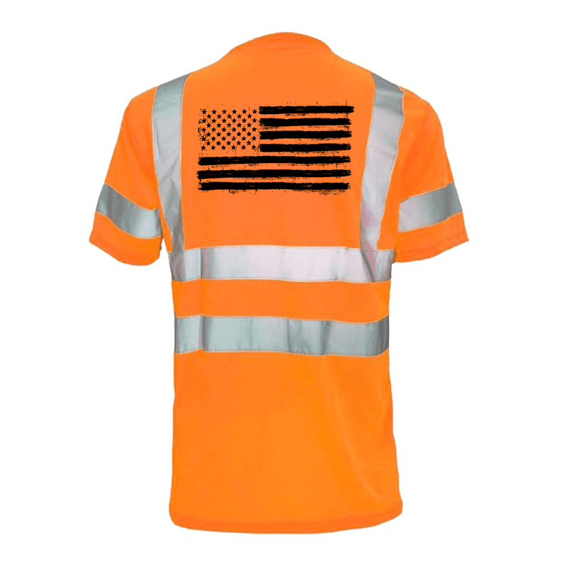 Load image into Gallery viewer, Old Glory - Reflective Safety T-Shirt
