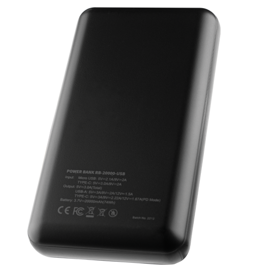 Additional/Replacement Zen Blanket & Eclipse Hammock Battery, 20000 mAh