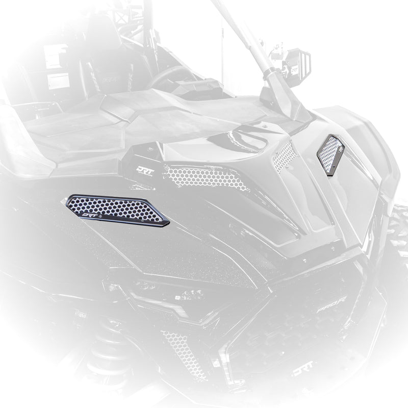 Load image into Gallery viewer, DRT Motorsports Billet Aluminum Front Fender Intake Mesh Kit for Polaris 2025+ RZR Pro XP/Pro S /Pro R
