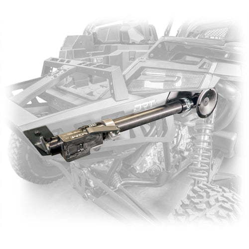 DRT Polaris Pro R Desert Runner Fixed Tire Carrier AGM Electric Jack Holder Kit