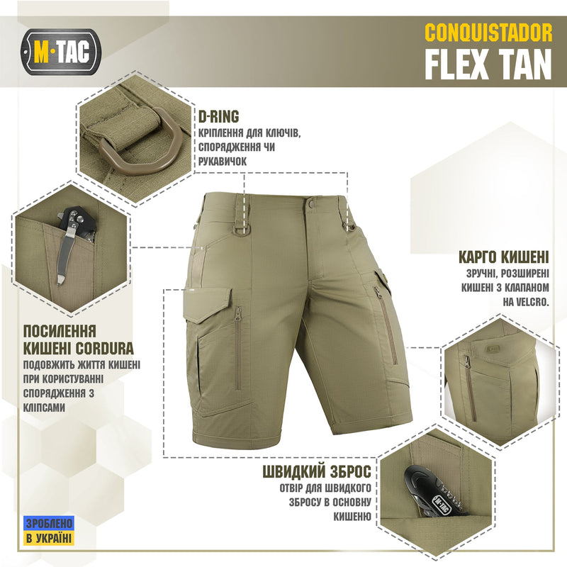 Load image into Gallery viewer, M-Tac Tactical Shorts Conquistador Flex
