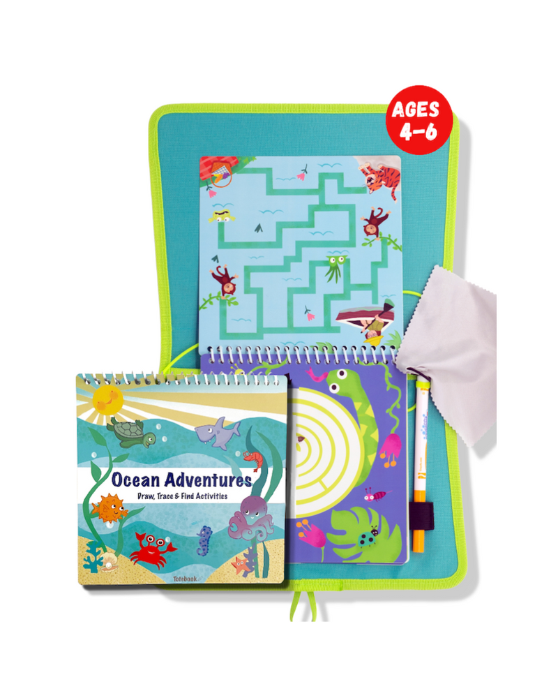 Load image into Gallery viewer, Totebook Kids Dry Erase Activity Kit - Set of 2 Books
