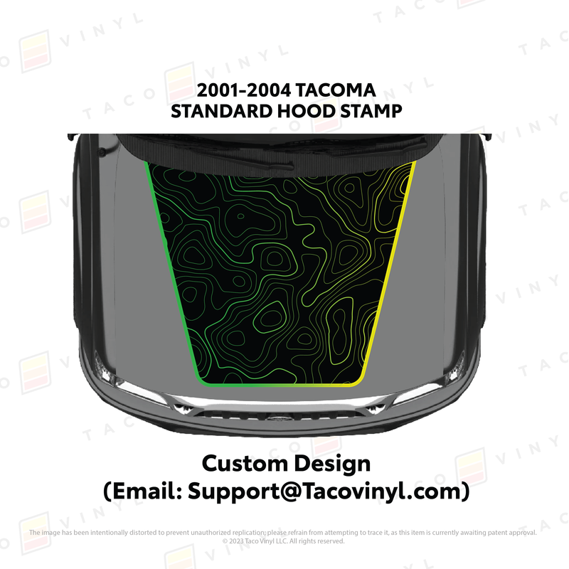 Load image into Gallery viewer, 2001-04 Toyota Tacoma Hood Stamp
