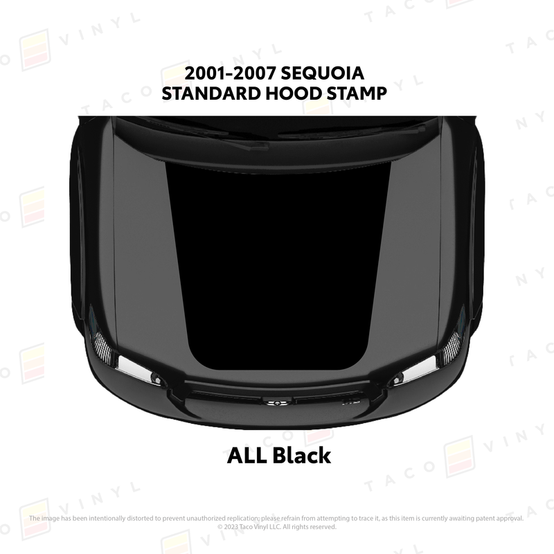 Load image into Gallery viewer, 2001 - 07 Sequoia Hood Stamp
