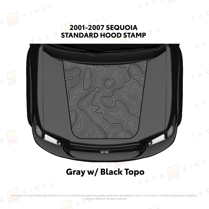 Load image into Gallery viewer, 2001 - 07 Sequoia Hood Stamp
