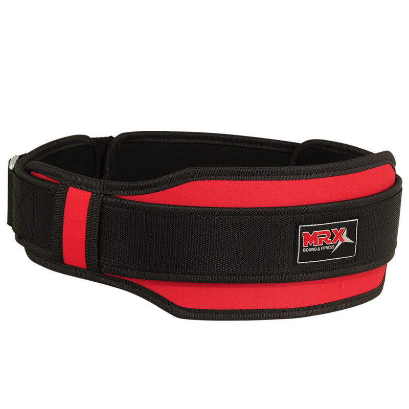 Load image into Gallery viewer, MRX Weight Lifting Belt With Double Back Support Bodybuilding Gym Training Belt 5" Wide All Sizes
