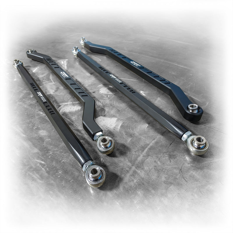 Load image into Gallery viewer, DRT Motorsports Polaris Pro R/Turbo R Billet Aluminum High Clearance Radius Rod Set
