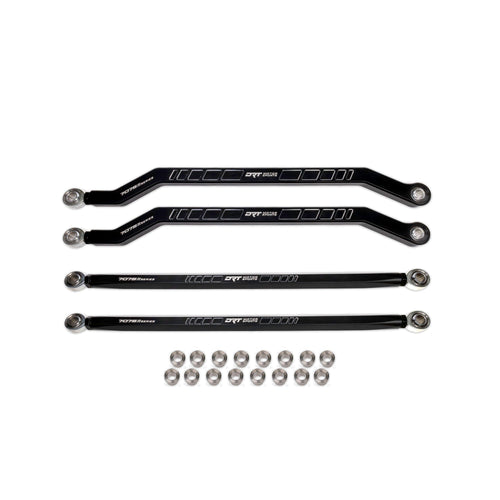 DRT Motorsports Billet Aluminum Race Series 7075 XD High Clearance Radius Rod Set For Polaris Pro R / Pro S / Turbo R
