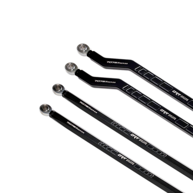Load image into Gallery viewer, DRT Motorsports Billet Aluminum Race Series 7075 XD High Clearance Radius Rod Set For Polaris Pro R / Pro S / Turbo R
