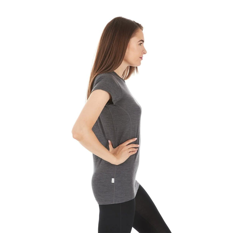 Load image into Gallery viewer, Lightweight Women's T-Shirt Crew Top - 100% Merino Wool
