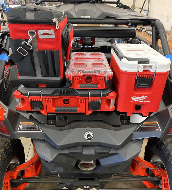 Load image into Gallery viewer, Can-Am X3 Milwaukee Packout Mount 1.5
