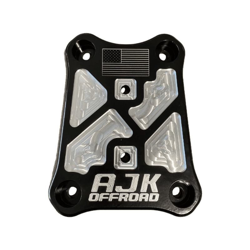 Load image into Gallery viewer, Polaris Pro R / Turbo R Billet Radius Rod Plate / Pull Plate
