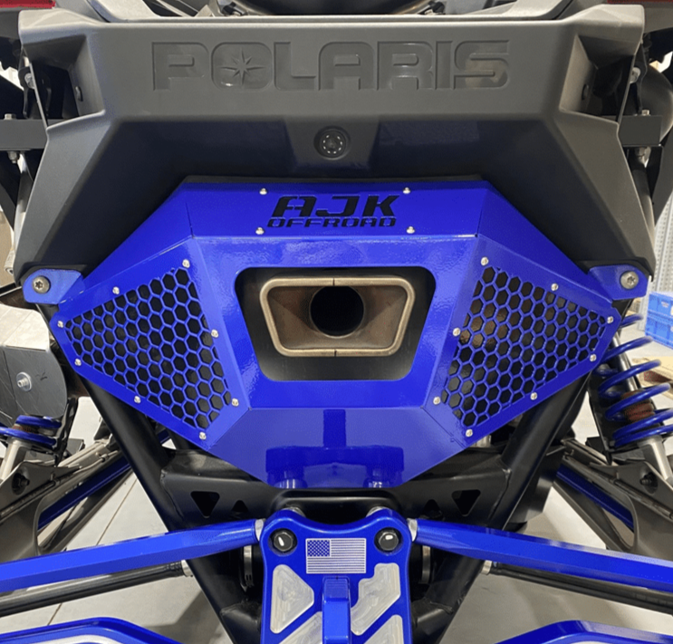 Load image into Gallery viewer, Polaris Pro R Exhaust Cover Bumper

