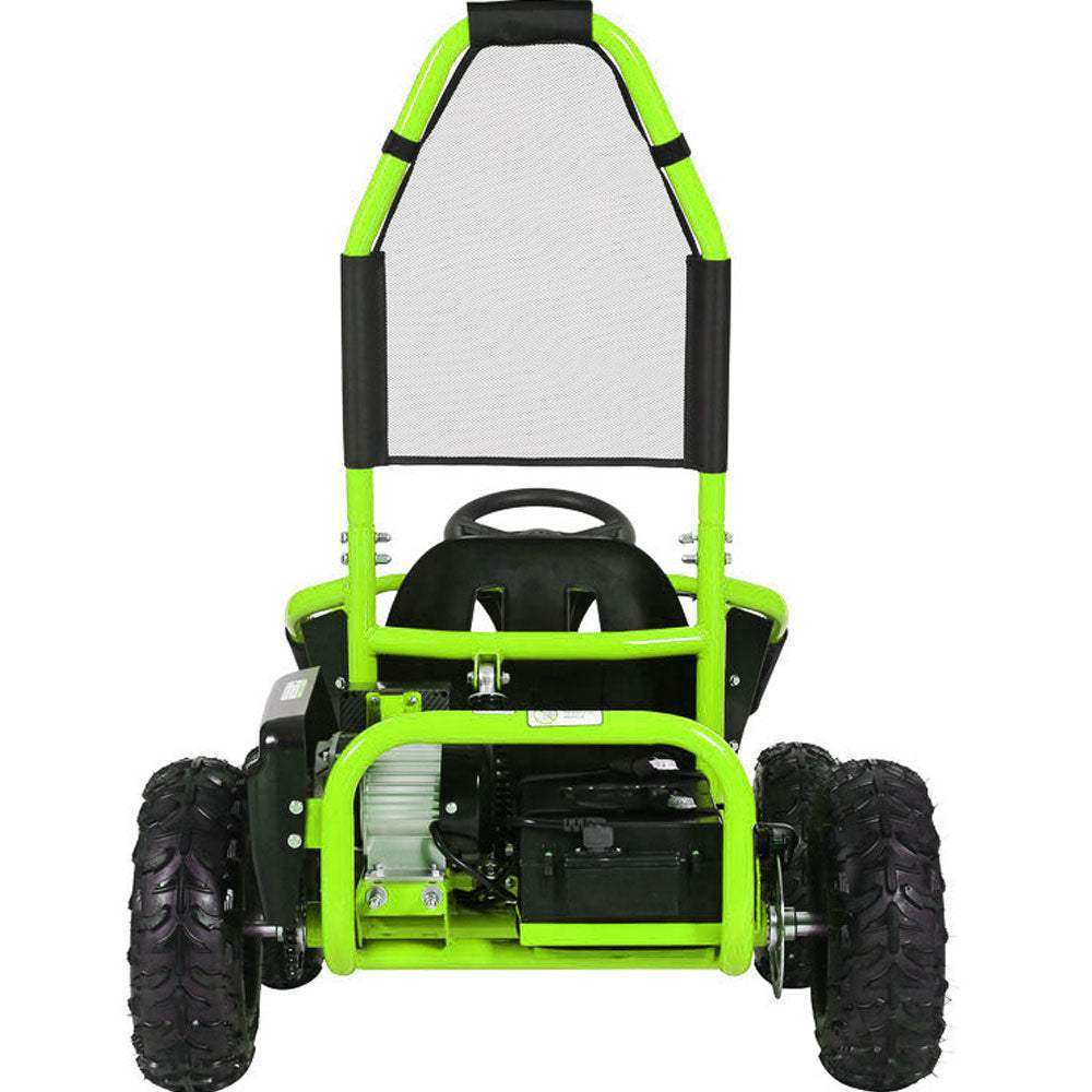 Mototec Mud Monster Kids Electric 48v 1000w Go Kart Full Suspension Green - Skoutley Outdoors LLC