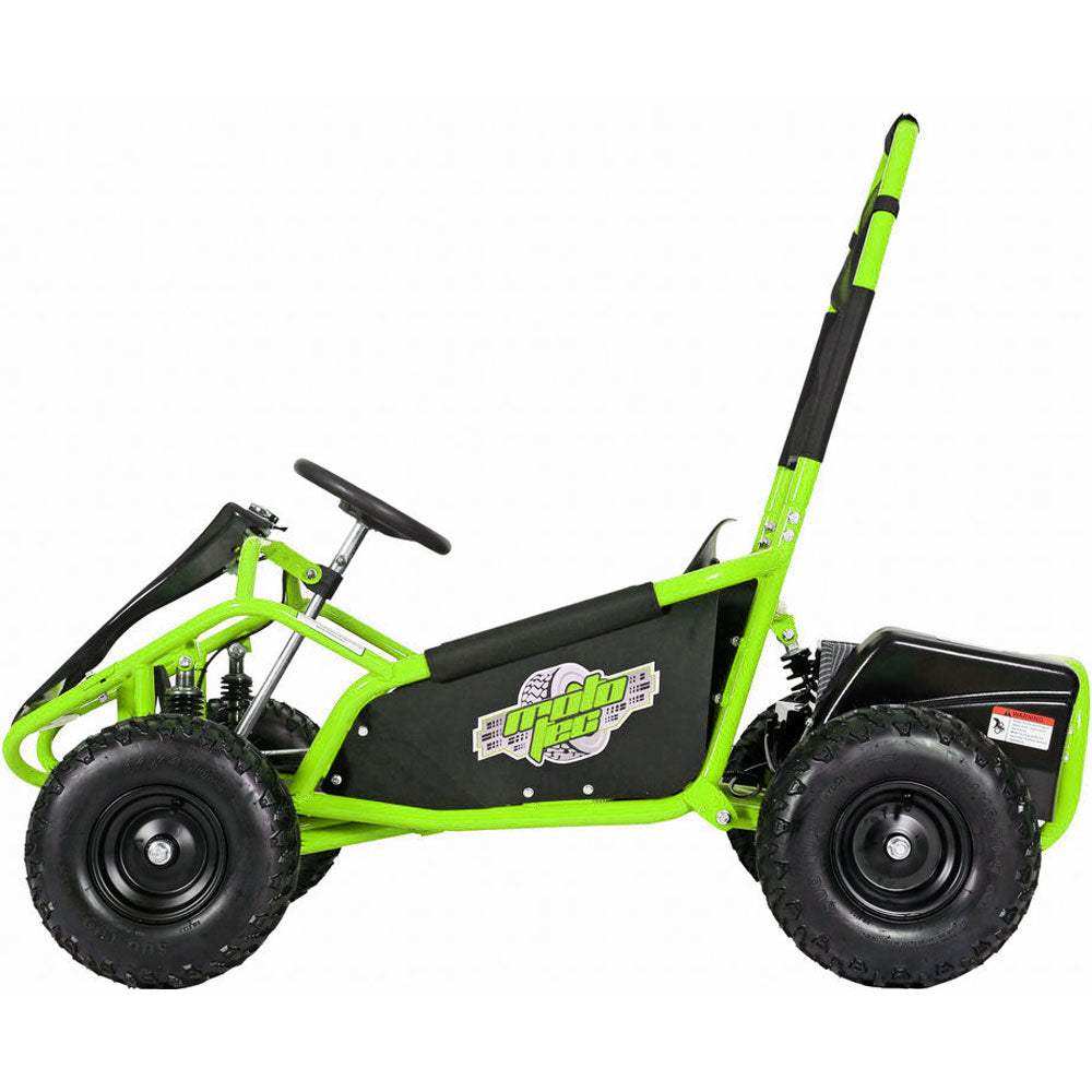 Mototec Mud Monster Kids Electric 48v 1000w Go Kart Full Suspension Green - Skoutley Outdoors LLC