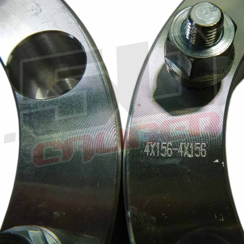 Load image into Gallery viewer, 4x156 Wheel Spacer 3/8"-24 Studs 1.5"
