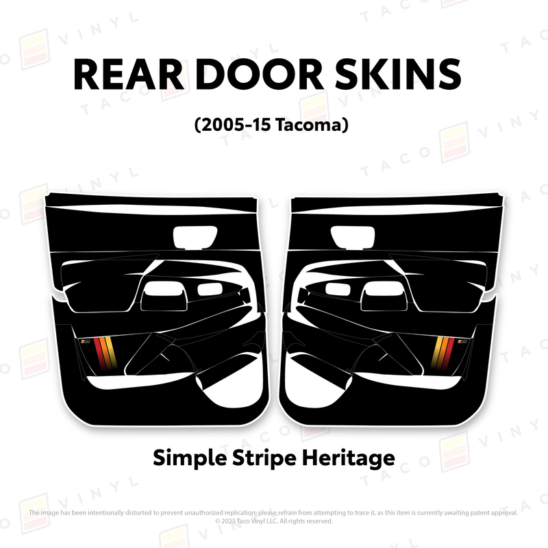 Load image into Gallery viewer, 2005-15 Tacoma Door Skins
