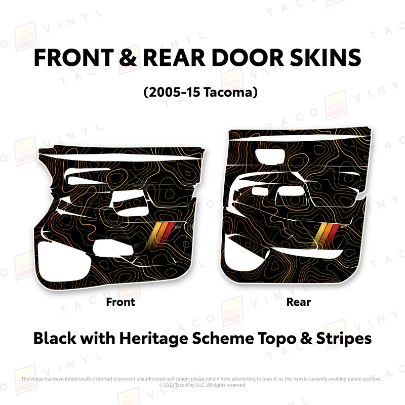 Load image into Gallery viewer, 2005-15 Tacoma Door Skins
