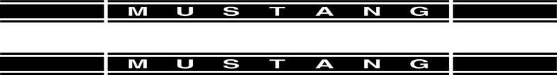 Load image into Gallery viewer, &quot;Mustang&quot; Rocker Stripes for 2005-2009 Ford Mustang

